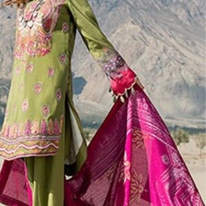 New 3 piece winter Pakistan dress salwarkaneez xl